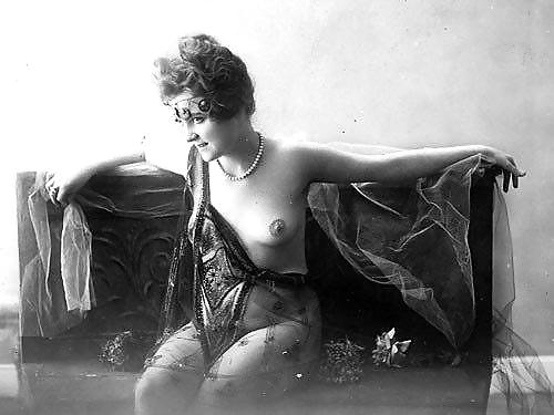 Vintage Erotic Photo Art 5 - Nude Model 2 c. 1900 #8537034