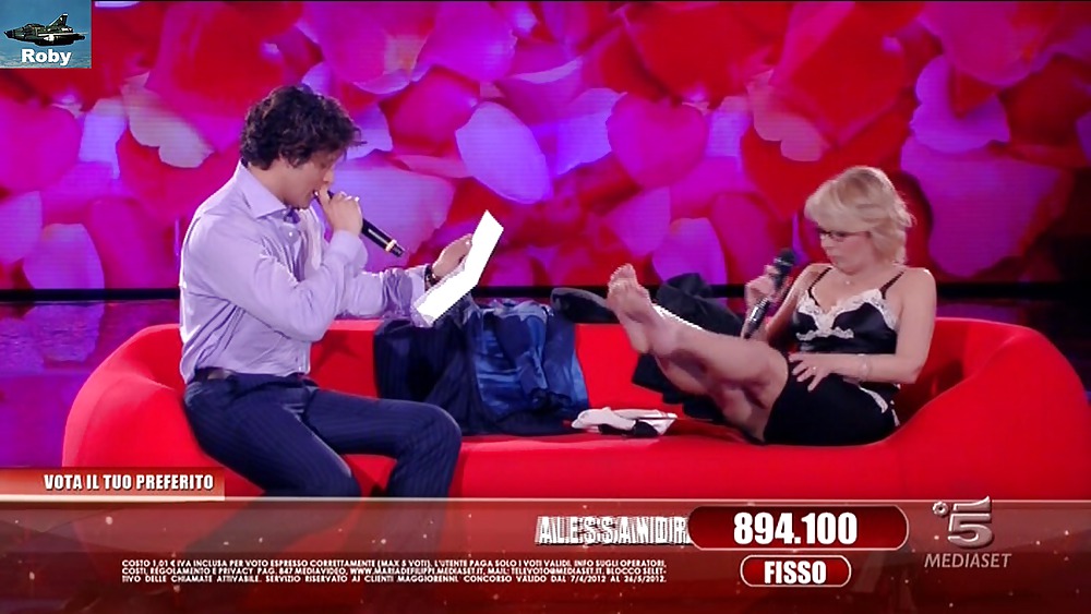 Maria De Filippi Feet #17015983