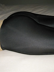 Hot satin and spandex pants #18299517