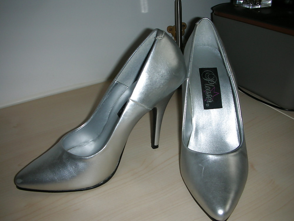 High heels of my horny wife - shoe closet #21651808