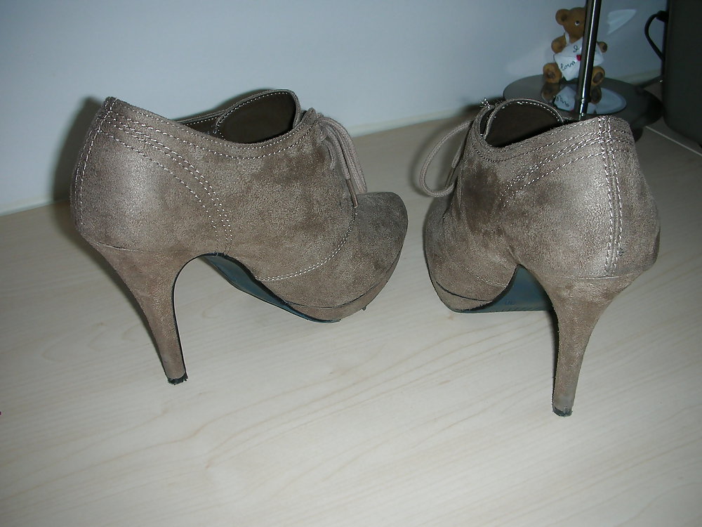 High heels of my horny wife - shoe closet #21651829