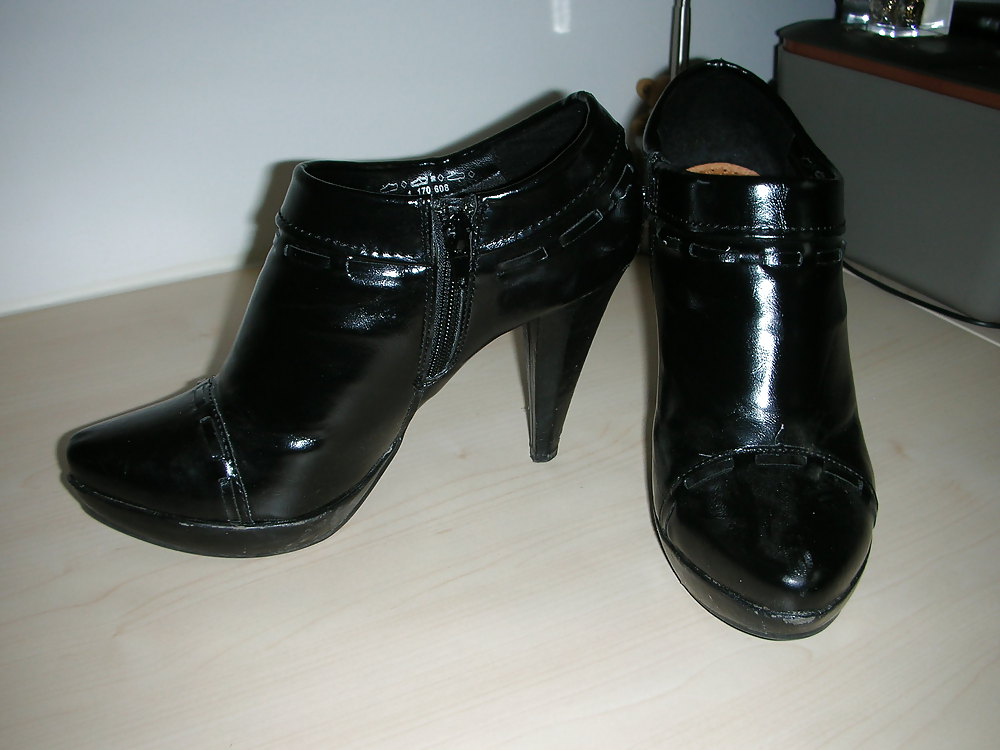 High heels of my horny wife - shoe closet #21651855