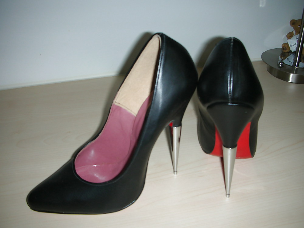 High heels of my horny wife - shoe closet #21651895