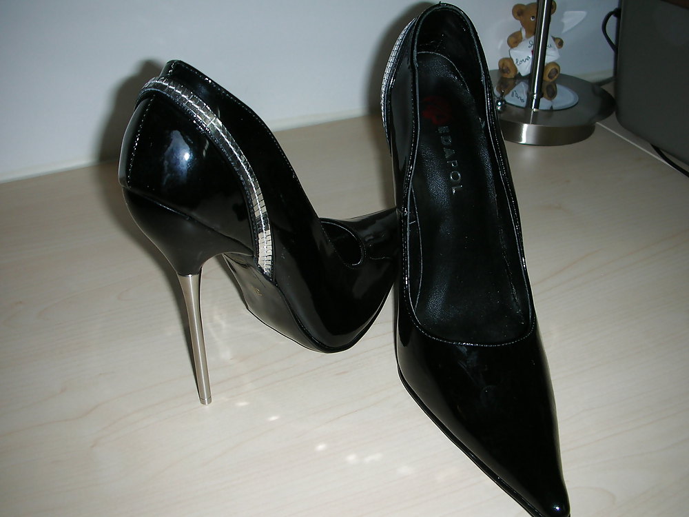 High heels of my horny wife - shoe closet #21651915