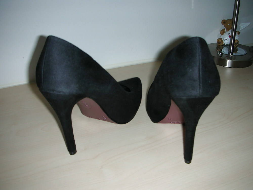 High heels of my horny wife - shoe closet #21651920