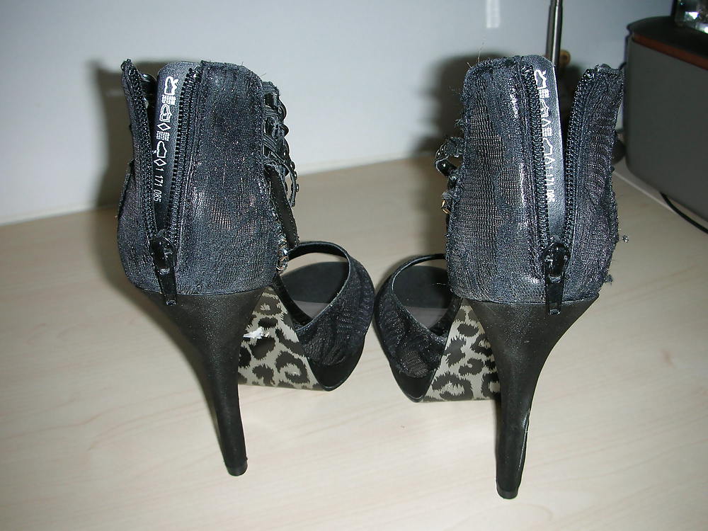High heels of my horny wife - shoe closet #21651963