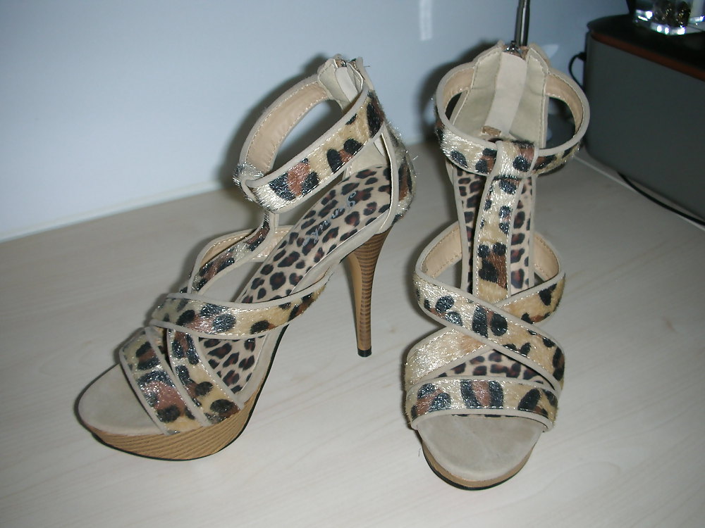 High heels of my horny wife - shoe closet #21651991