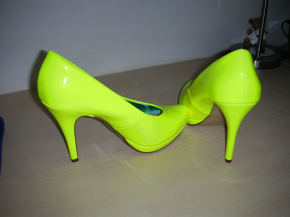 High heels of my horny wife - shoe closet #21651997