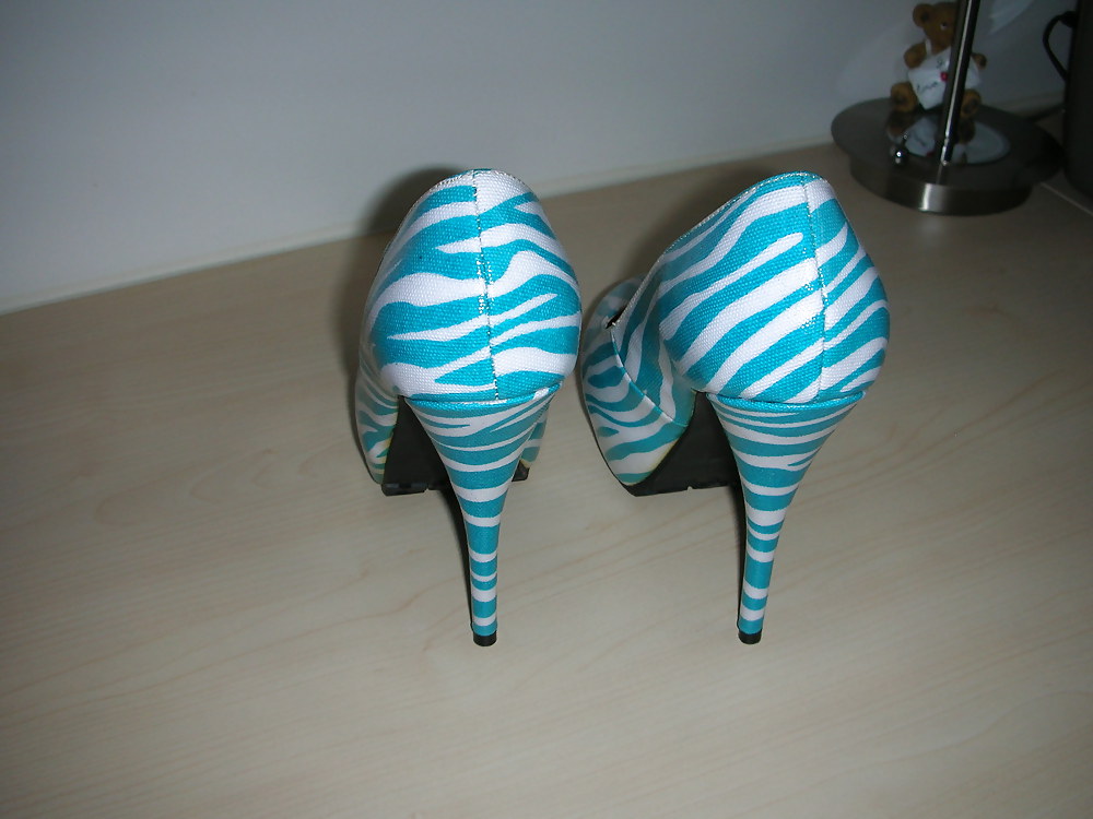 High heels of my horny wife - shoe closet #21652007