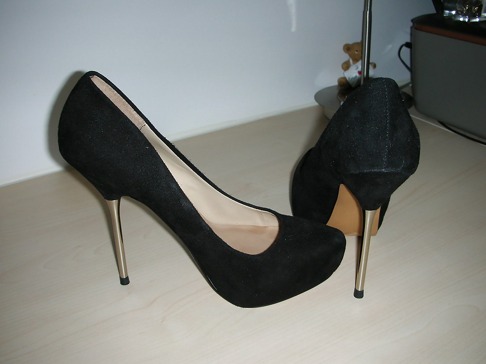 High heels of my horny wife - shoe closet #21652059