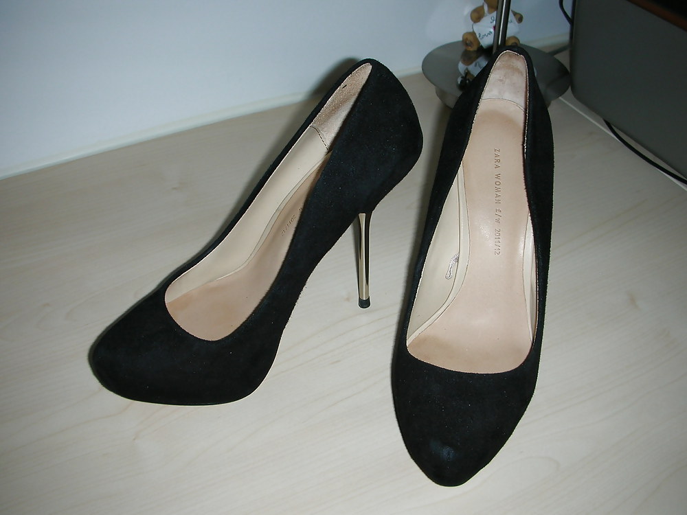 High heels of my horny wife - shoe closet #21652063