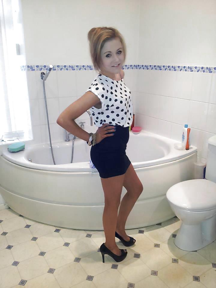 Posh Slutty Teen Chav Whores Need To Be Messed Up 4 #17307688