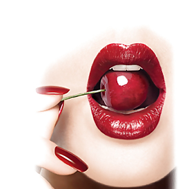 Labios rojos, uñas rojas
 #21513657