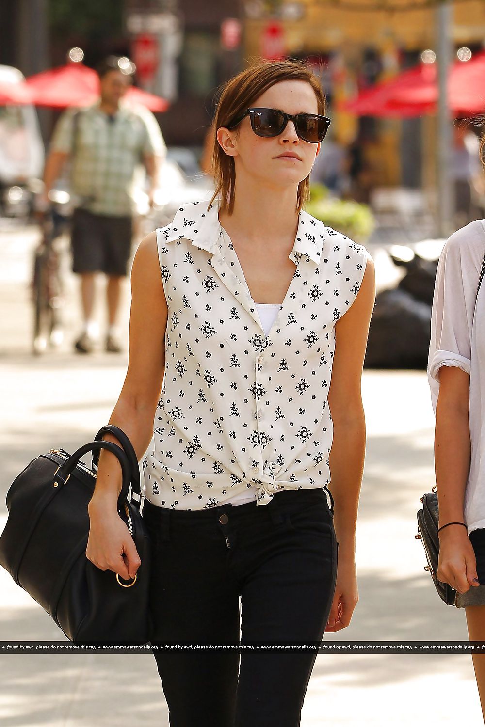 Emma watson out and about nyc
 #11434110