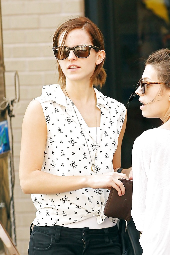 Emma watson out and about nyc
 #11434219