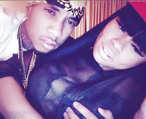 Tyga Shares Lady Blac Chyna In Bed Valentines Day Gift #17350686