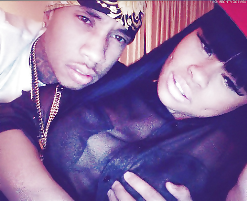 Tyga Aktien Dame Blac Chyna Im Bett Valentinstag Geschenk #17350686