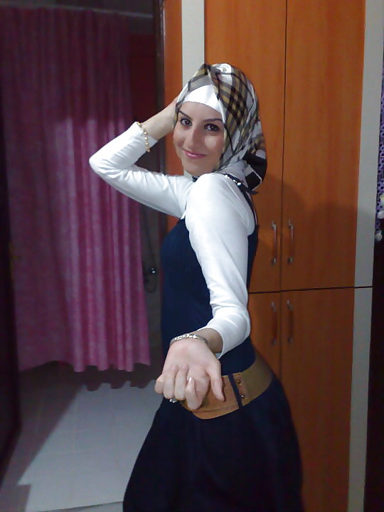 Türkischen Turban-Hijab Neue Schnittstelle Asuman #8271583