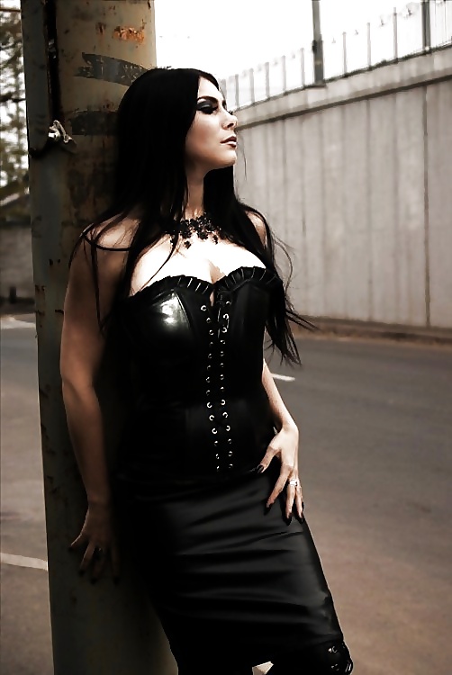 My, in Leather Gothic Shoot. #13284903