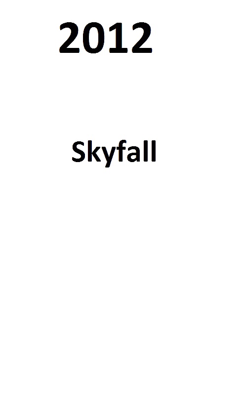 A-zs 1962 to 2012 of bond girls skyfall
 #22534232