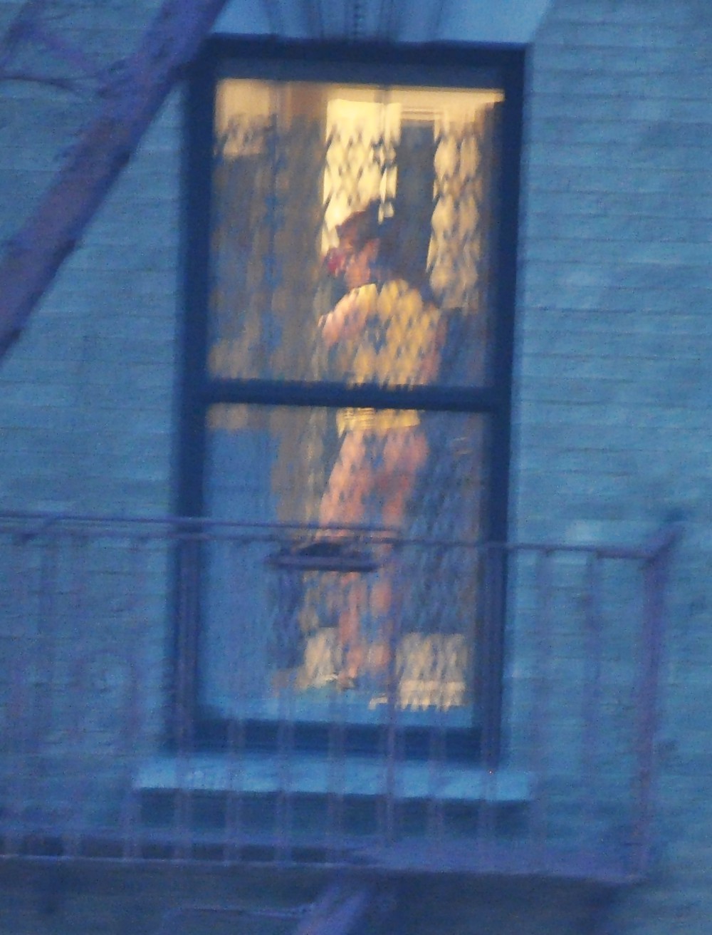 ニューヨークの裸の隣人 - 本物の尻軽女
 #7880360
