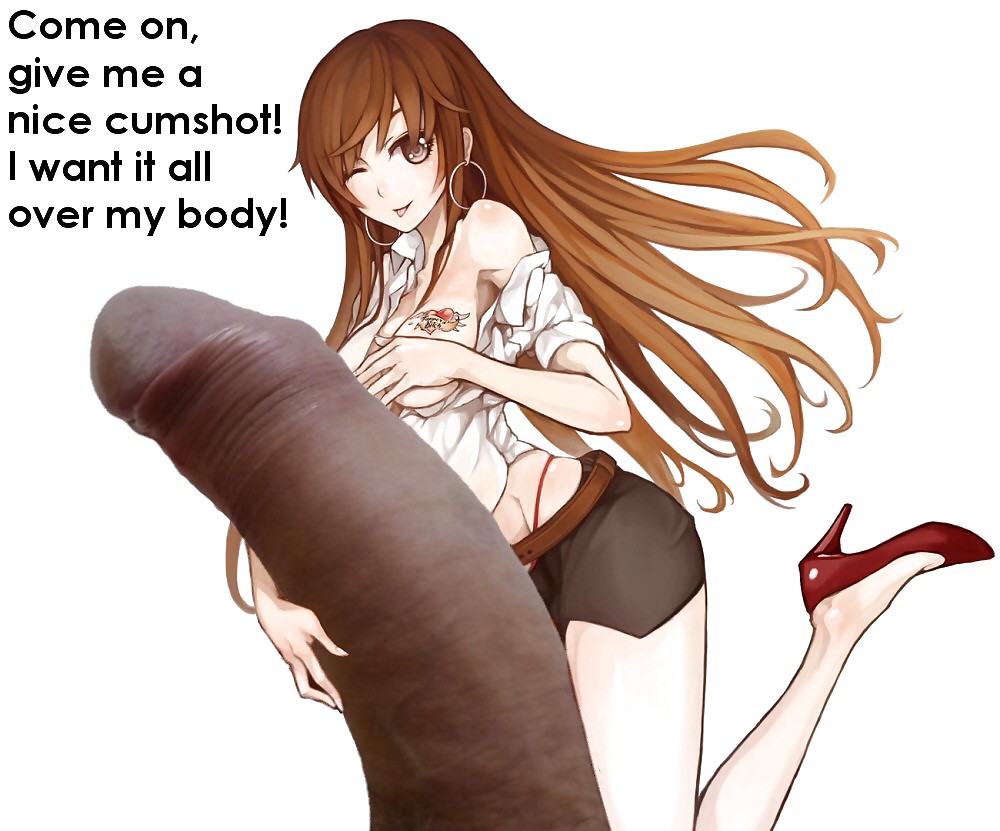 Chicas de anime jugando con una polla real (con subtítulos) - no 49
 #22284334