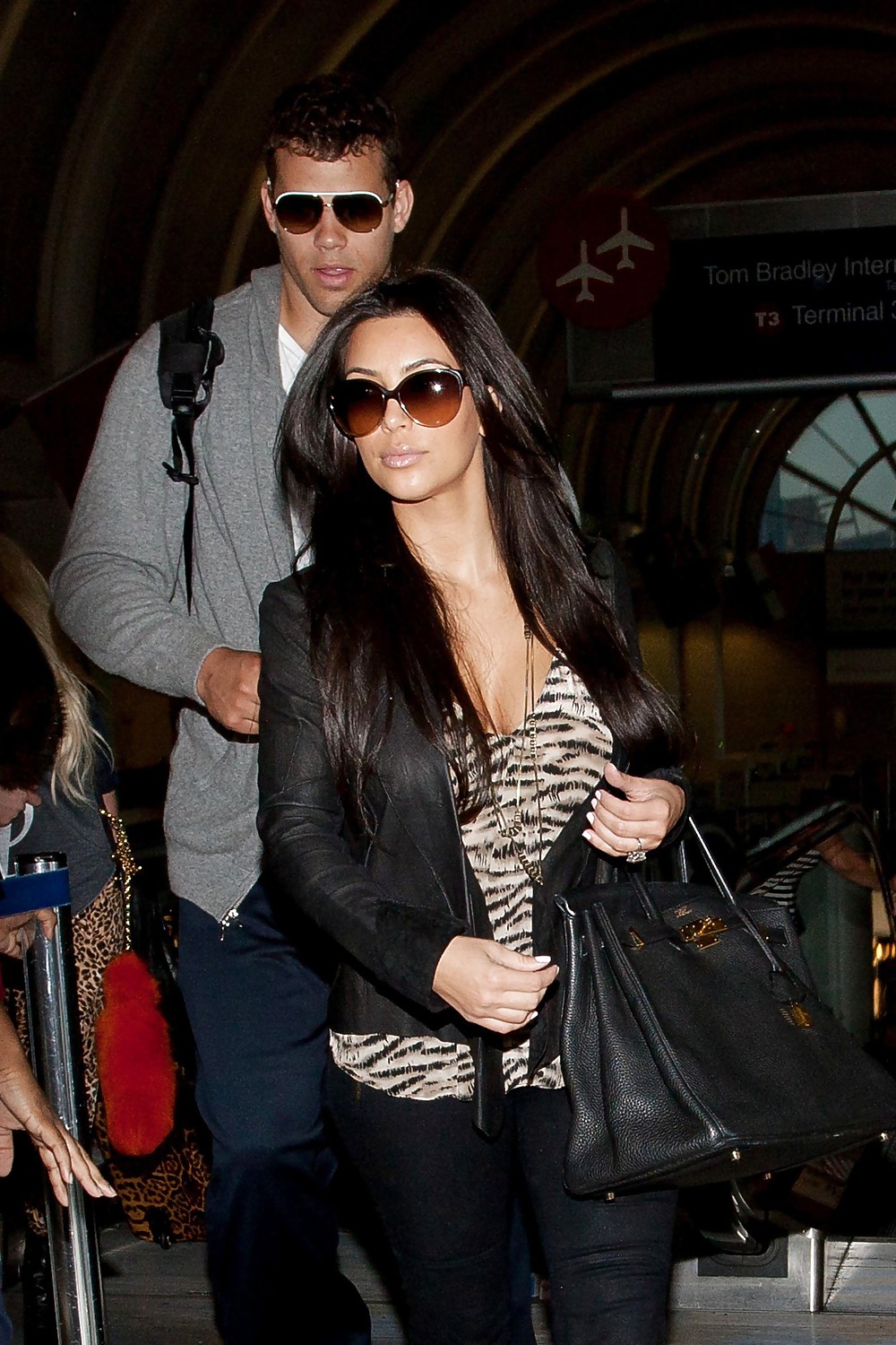 Kim Kardashian Candids at LAX Airport #3931742