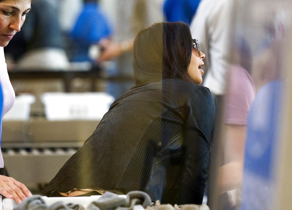 Kim Kardashian Candids Am Lax Flughafen #3931866