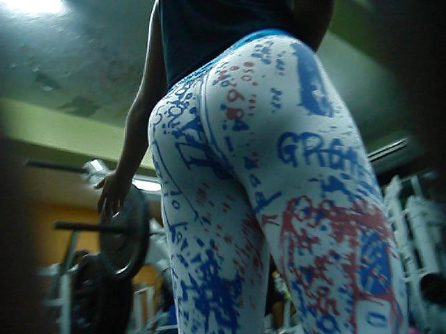For the tights Lovers Gym fat asses 5 #6056182