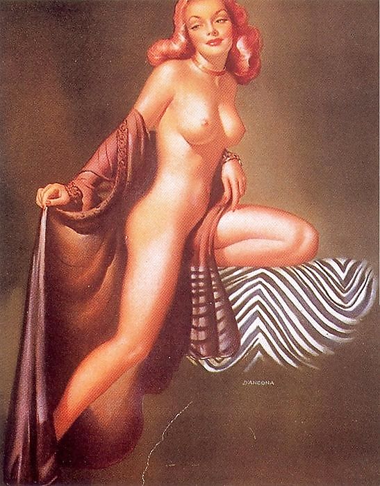 Vintage Pinups Edward D'Ancona #1030299