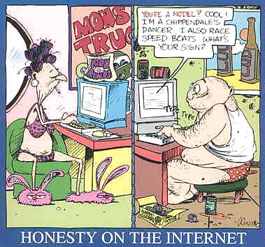 Honesty on the internet #16101