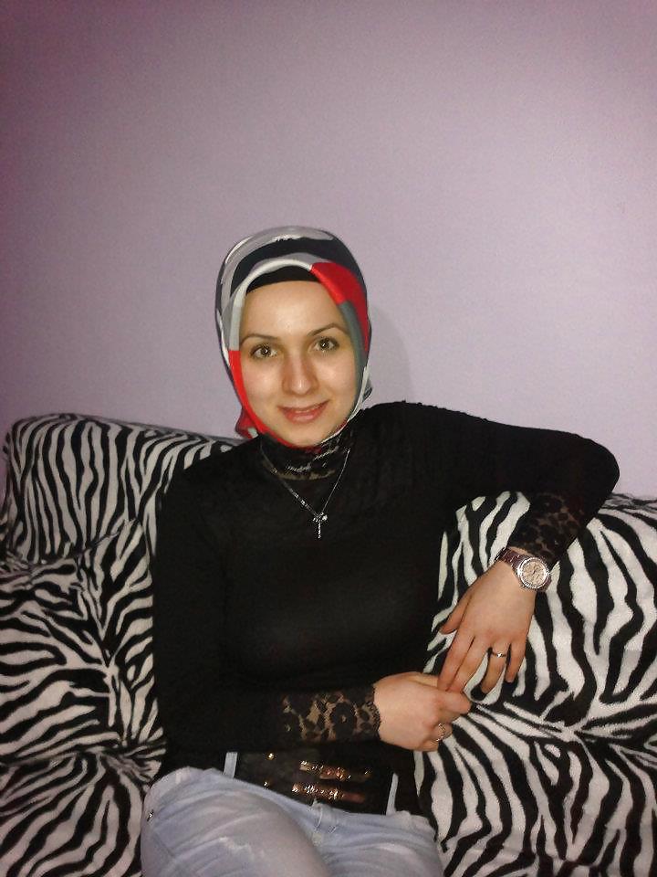 Türkisches Arabisches Hijab, Turban Tragenden Asiatischen Auge #10194742