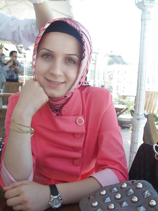 Türkisches Arabisches Hijab, Turban Tragenden Asiatischen Auge #10194804