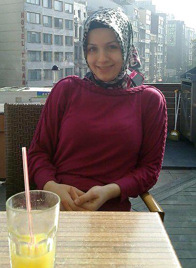 Türkisches Arabisches Hijab, Turban Tragenden Asiatischen Auge #10194809