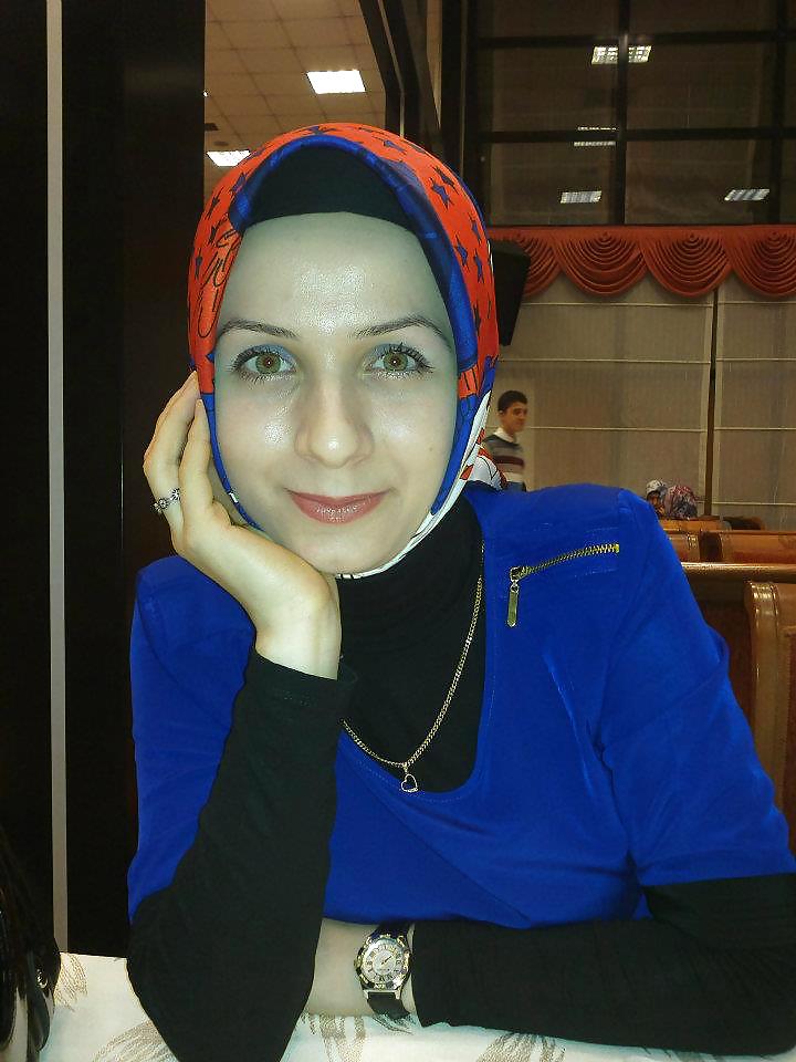 Türkisches Arabisches Hijab, Turban Tragenden Asiatischen Auge #10194859