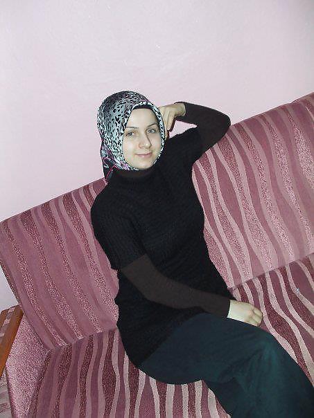Türkisches Arabisches Hijab, Turban Tragenden Asiatischen Auge #10194879