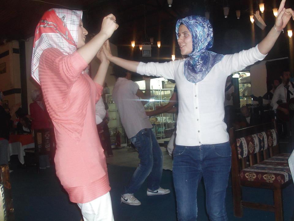 Türkisches Arabisches Hijab, Turban Tragenden Asiatischen Auge #10194973