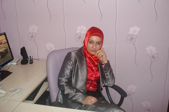 Türkisches Arabisches Hijab, Turban Tragenden Asiatischen Auge #10195018