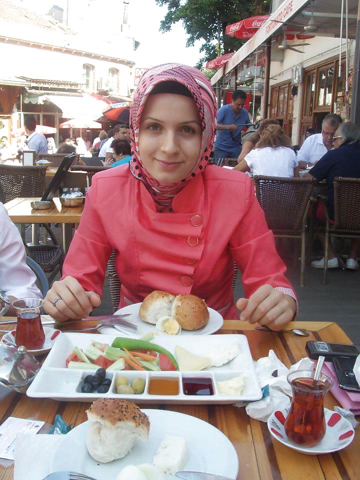 Türkisches Arabisches Hijab, Turban Tragenden Asiatischen Auge #10195053