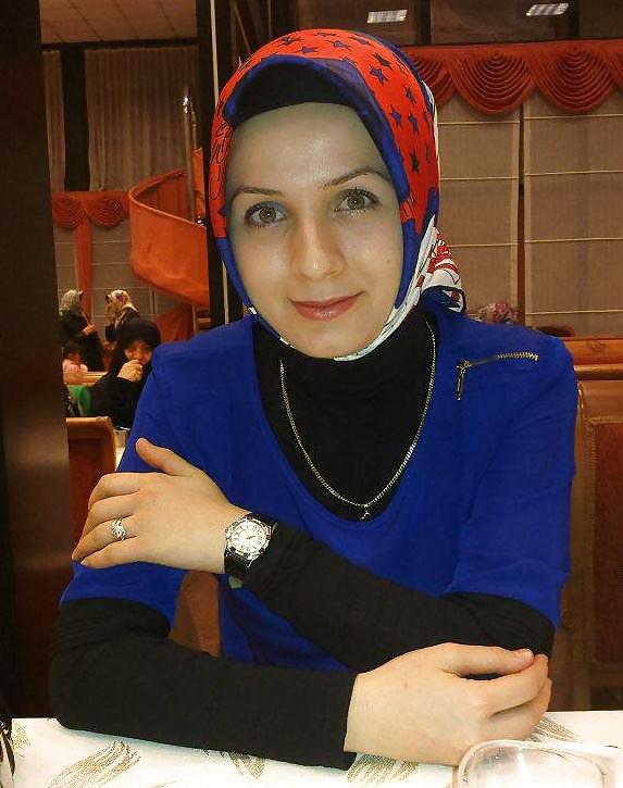 Türkisches Arabisches Hijab, Turban Tragenden Asiatischen Auge #10195058