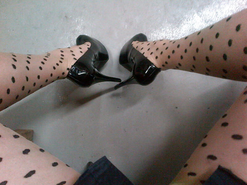 Poke a dot nylons! what do u think? #13835645