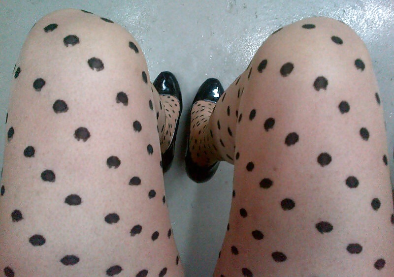 Poke a dot nylons! what do u think? #13835650