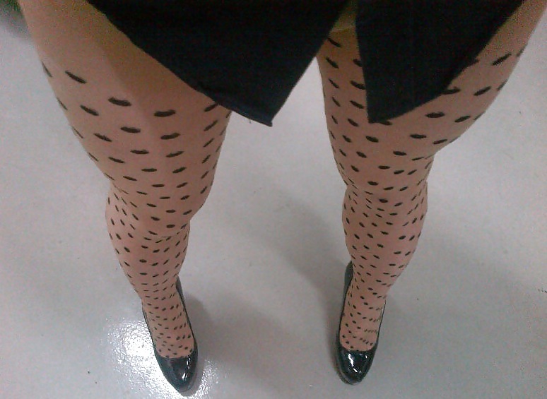 Poke a dot nylons! what do u think? #13835667