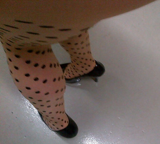 Poke a dot nylons! what do u think? #13835681