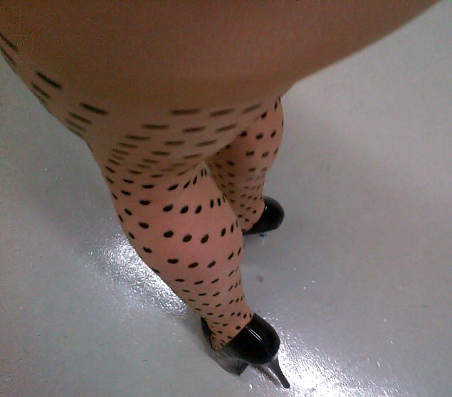 Poke a dot nylons! what do u think? #13835685