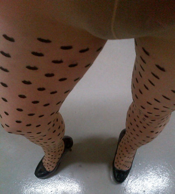 Poke a dot nylons! what do u think? #13835691