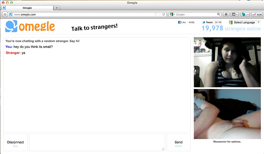 Small dick omegle webchat #11470709