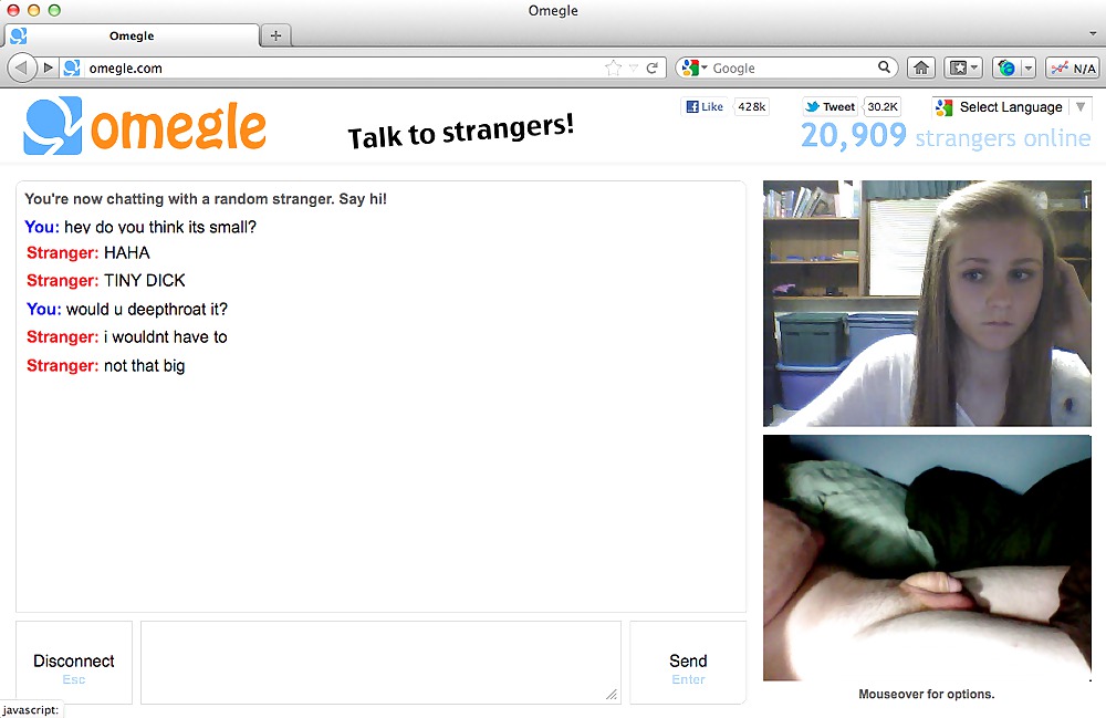 Small dick omegle webchat #11470722
