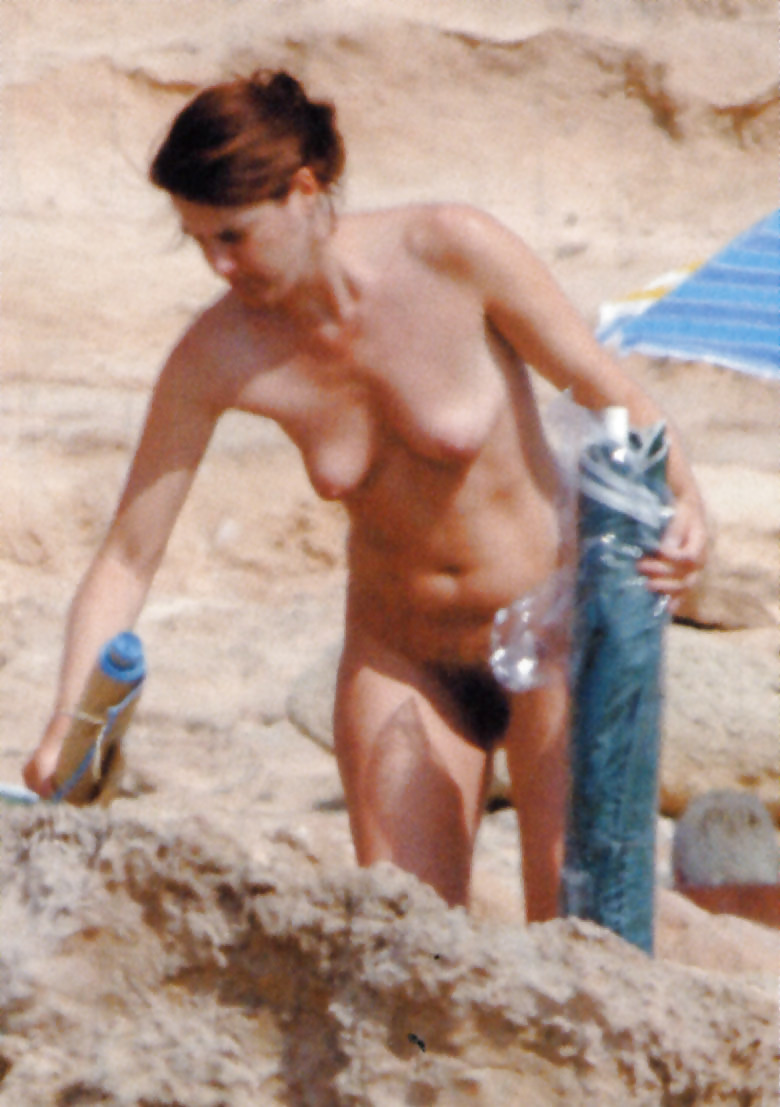 Sveva Sagramola (italian journalist) naked on the beach  #4174342