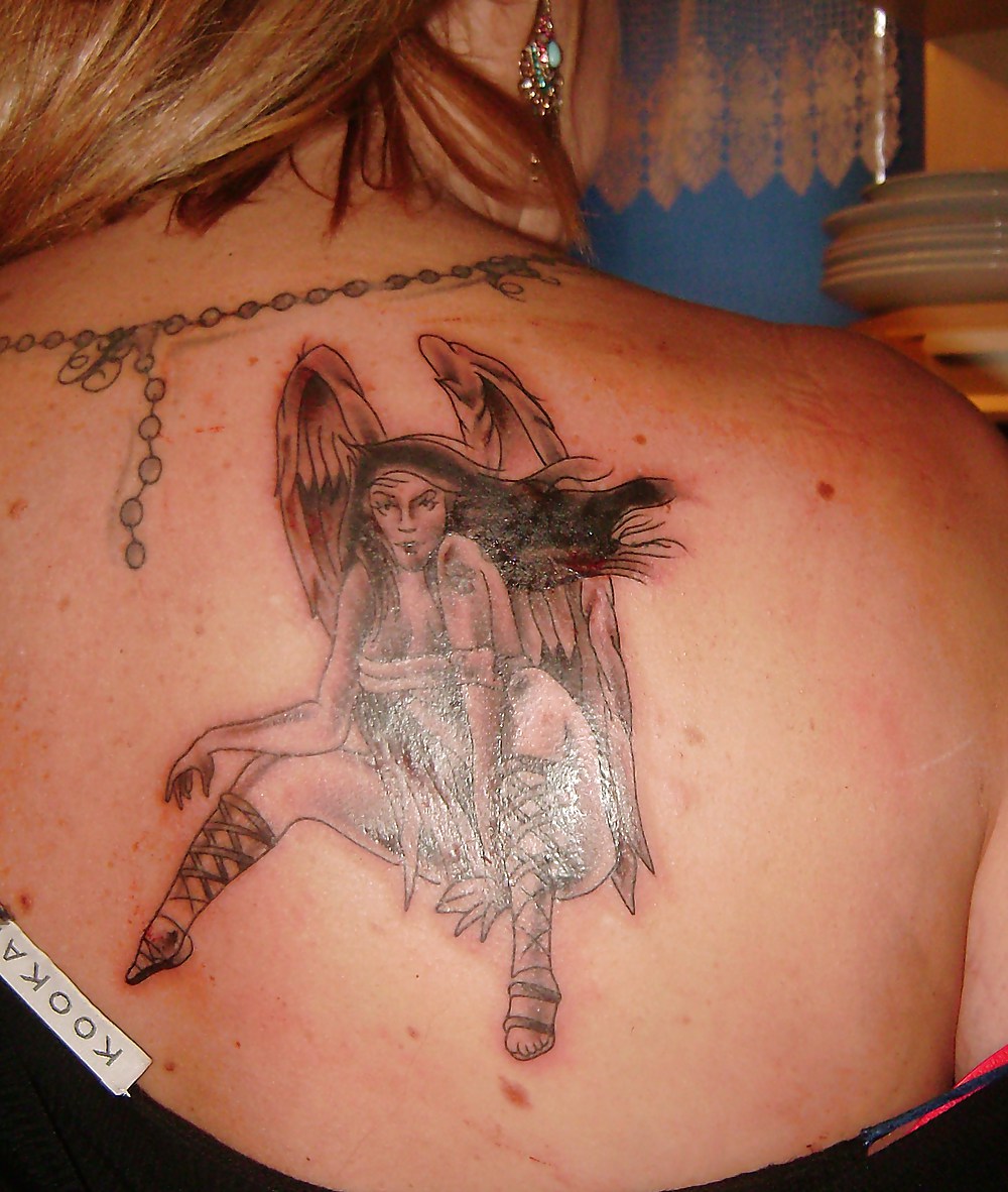 Naughty angel tattoo #6047810